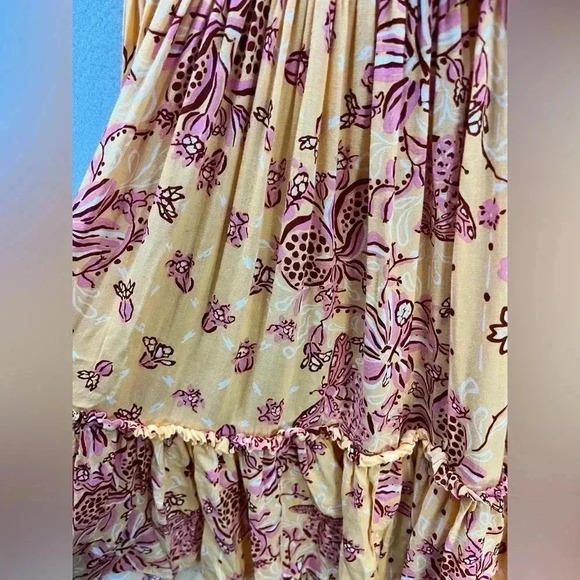 Poupette St Barth Triny Dress, Cover up, resort wear, Tassels, floral 🦋 - Picture 5 of 6